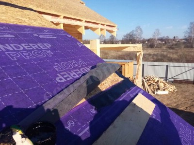 Дом из клееного бруса под ключ в Туле