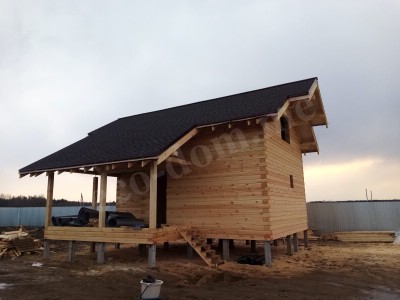 Дом из клееного бруса под ключ во Владимире