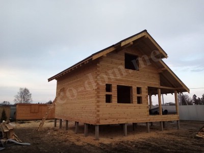 Дом из клееного бруса под ключ во Владимире