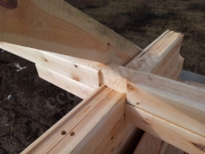 Дом из клееного бруса под ключ во Владимире