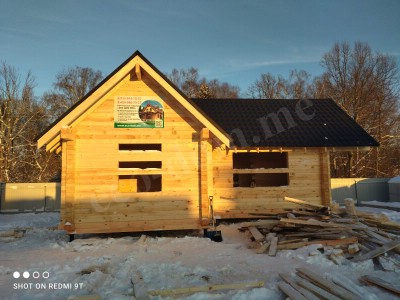 Дом из бревна под ключ в Перми