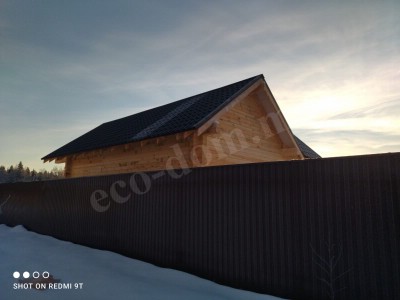 Дом из бревна под ключ в Перми