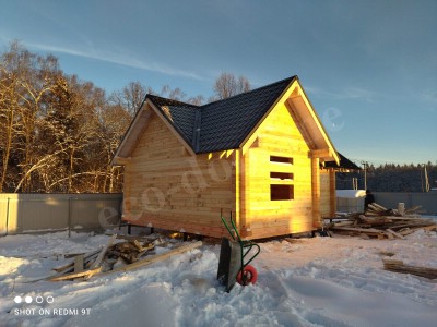 Дом из бревна под ключ в Перми