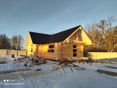 Дом из бревна под ключ в Сарапуле