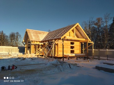 Дом из бревна под ключ в Сарапуле