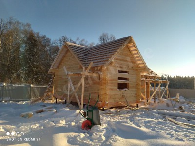Дом из бревна под ключ в Сарапуле