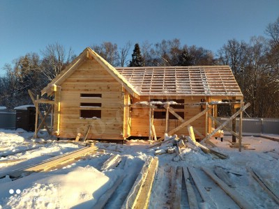 Дом из бревна под ключ в Сарапуле