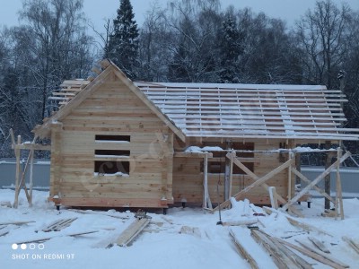 Дом из бревна под ключ в Сарапуле