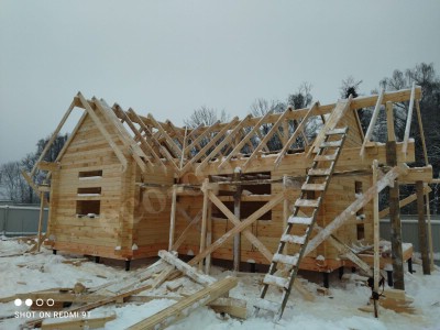 Дом из бревна под ключ в Сарапуле