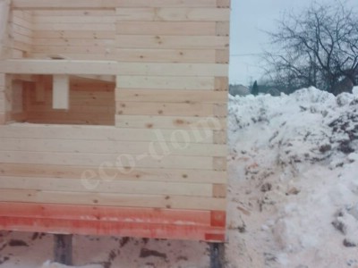 Дом из бревна под ключ в Губкине