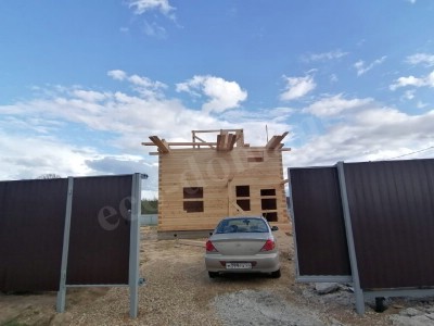 Дом из бруса под ключ в Сосновом Бору