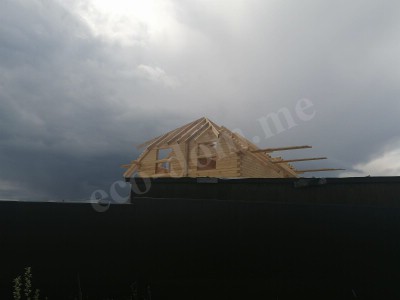 Дом из бруса под ключ в Сосновом Бору