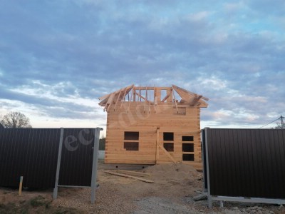 Дом из бруса под ключ в Сосновом Бору