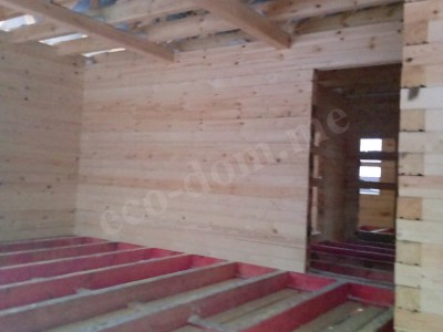 Дом из клееного бруса под ключ в Анапе