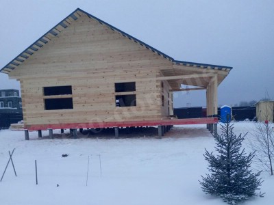 Дом из клееного бруса под ключ в Анапе