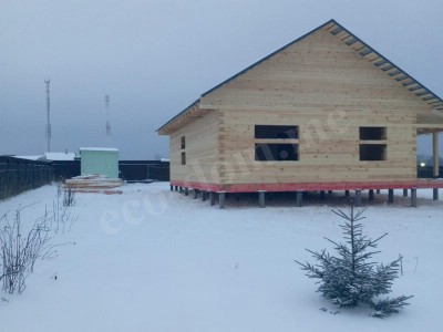 Дом из клееного бруса под ключ в Анапе