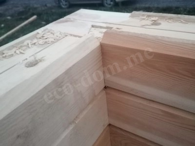 Дом из бревна под ключ в Липецке