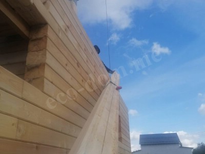 Дом из бревна под ключ в Липецке