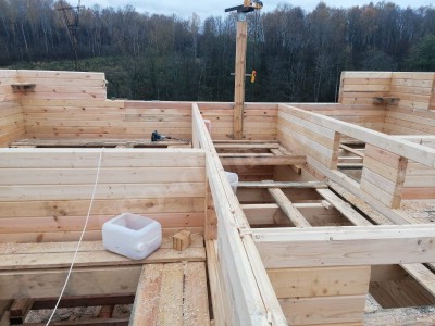 Дом из бревна под ключ в Липецке