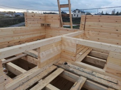 Дом из бревна под ключ в Липецке