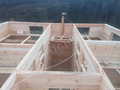 Дом из бревна под ключ в Липецке