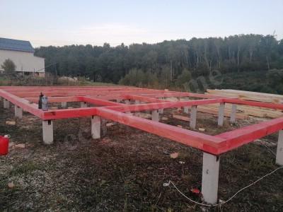 Дом из бревна под ключ в Новокуйбышевске