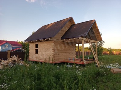 Дом из клееного бруса под ключ в Самаре