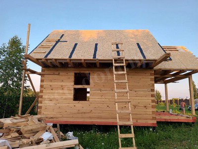 Дом из клееного бруса под ключ в Самаре