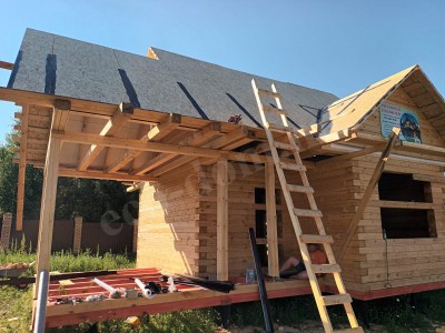 Дом из клееного бруса под ключ в Смоленске