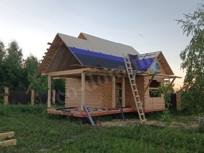 Дом из клееного бруса под ключ в Смоленске