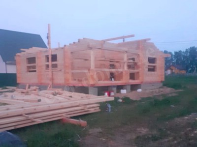 Дом из бруса под ключ в Гатчине