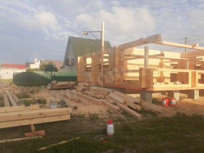 Дом из бруса под ключ в Гусь-Хрустальном