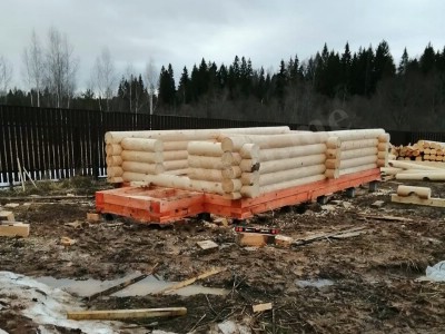 Дом из клееного бруса под ключ в Перми