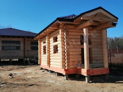 Дом из клееного бруса под ключ в Перми