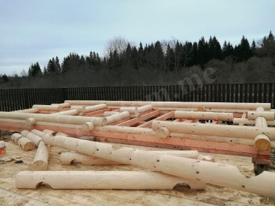 Дом из клееного бруса под ключ в Саранске