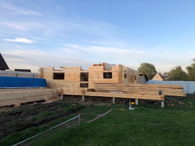 Дом из бруса под ключ в Выборге