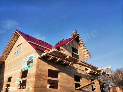 Дом из бруса под ключ в Нижнекамске