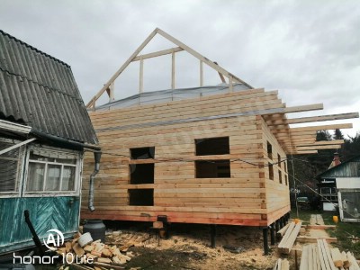 Дом из бруса под ключ в Перми