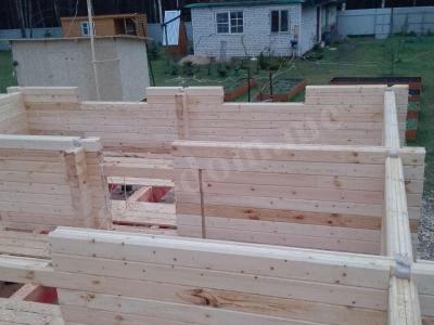 Дом из клееного бруса под ключ в Донецке