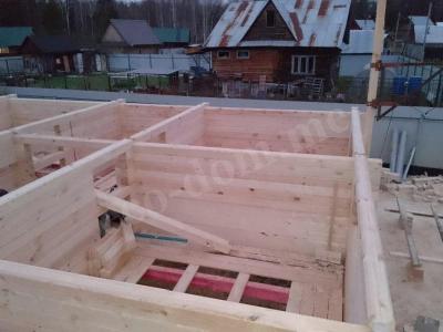 Дом из клееного бруса под ключ в Донецке