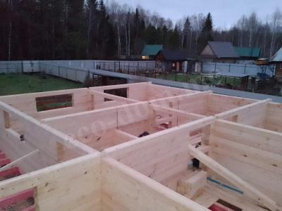 Дом из клееного бруса под ключ в Донецке