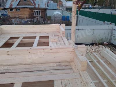 Дом из клееного бруса под ключ в Донецке