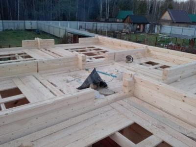 Дом из клееного бруса под ключ в Донецке