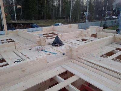 Дом из клееного бруса под ключ в Донецке