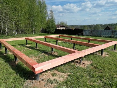 Дом из клееного бруса под ключ в Одинцово