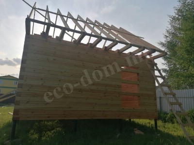 Дом из клееного бруса под ключ в Рыбинске