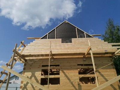 Дом из клееного бруса под ключ в Рыбинске