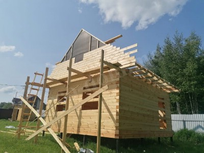 Дом из клееного бруса под ключ в Рыбинске