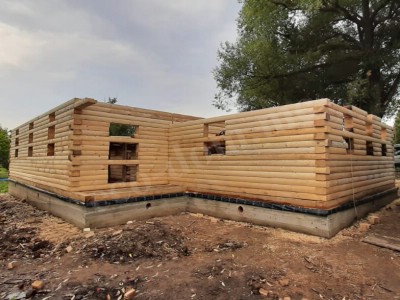 Строительство домов под усадку в Шатуре