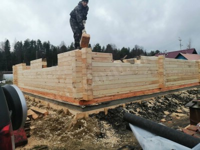 Дом из бревна под ключ в Ижевске